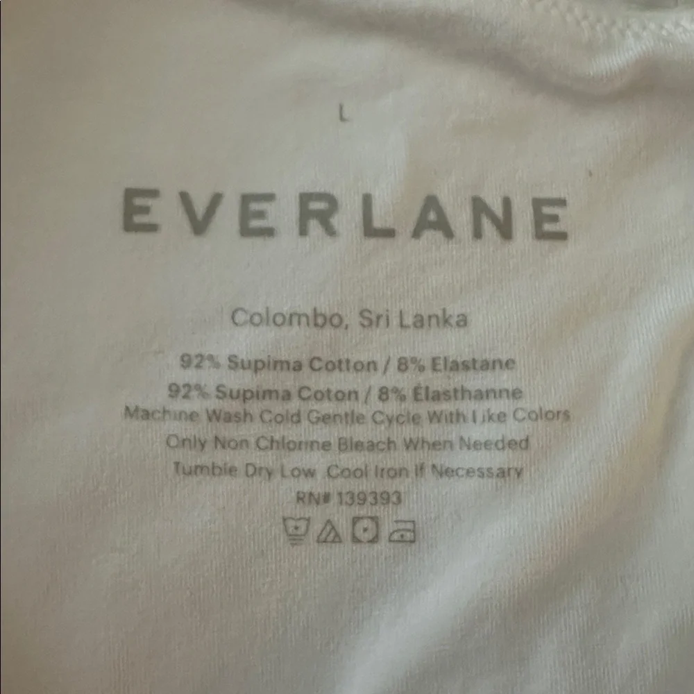 Everlane short sleeved thong bodysuit - Picture 5 of 5